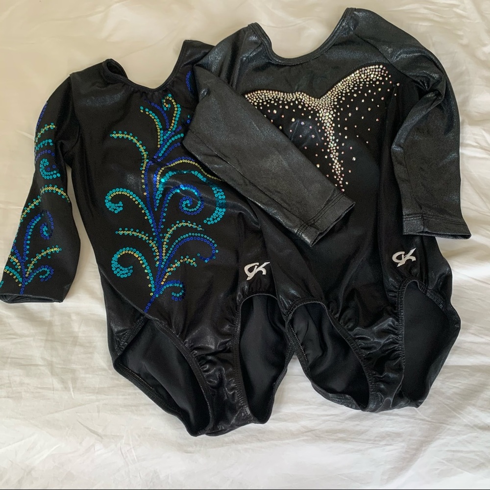 GK long sleeve leotard bundle